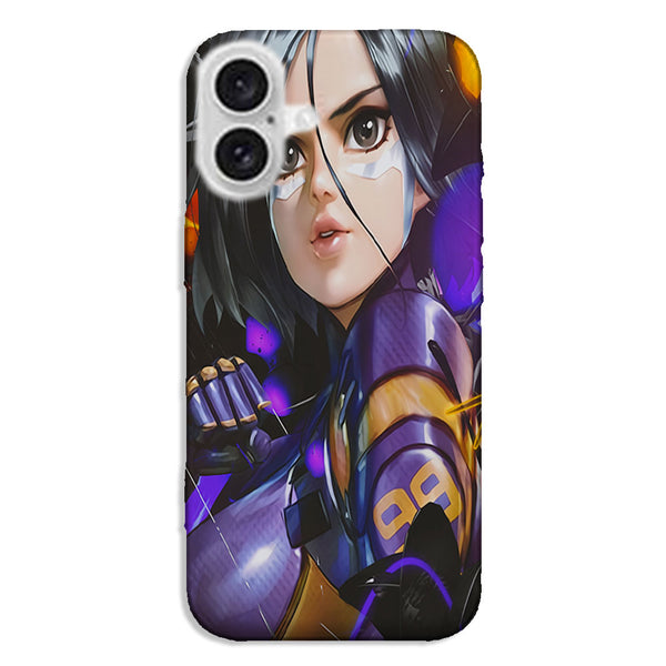 Coque iPhone 16 Gally Gunnm Battle