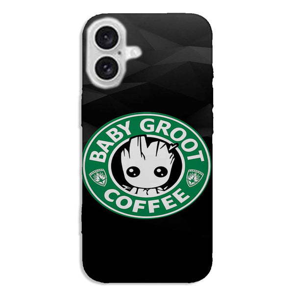 Coque iPhone 16 Groot Coffee