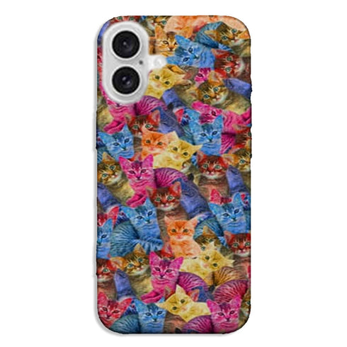 Coque iPhone 16 Haribo chat en folie