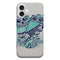 Coque iPhone 16 Hiboux Turquoises