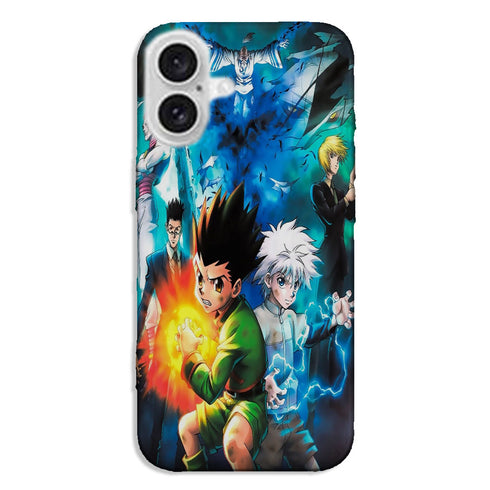 Coque iPhone 16 Hunter X Hunter Killua Affiche