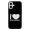 Coque iPhone 16 I Love Normandie