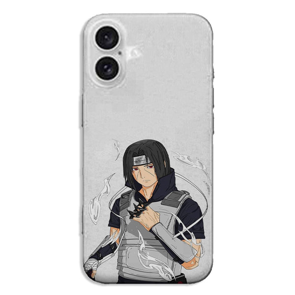 Coque iPhone 16 Itachi Konoha