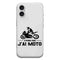 Coque iPhone 16 Je peux pas j'ai moto