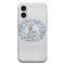 Coque iPhone 16 Lapin Fleur Bleue