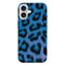 Coque iPhone 16 Imprimé Leopard Bleu Outre Mer