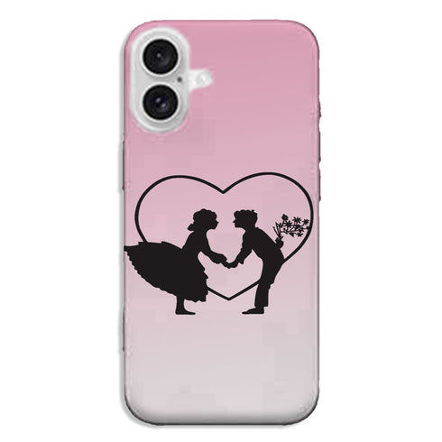 Coque pour iPhone 16 Love Story