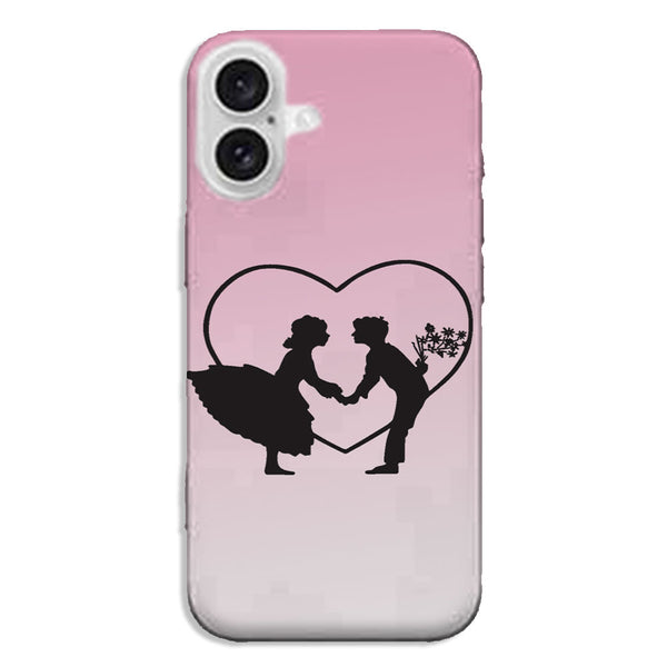 Coque pour iPhone 16 Love Story