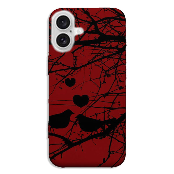 Coque iPhone 16 Loving Birds
