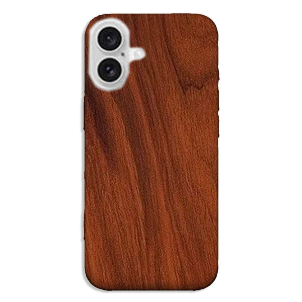 Coque iPhone 16 Teinture Acajou