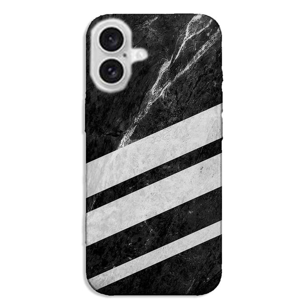 Coque iPhone 16 Casino Stripes Royal