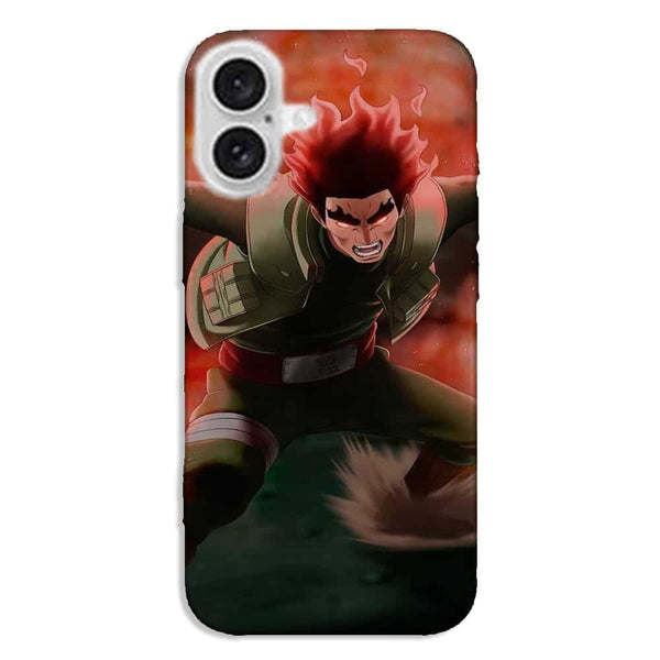 Coque iPhone 16 Naruto Gai Porte de la Mort
