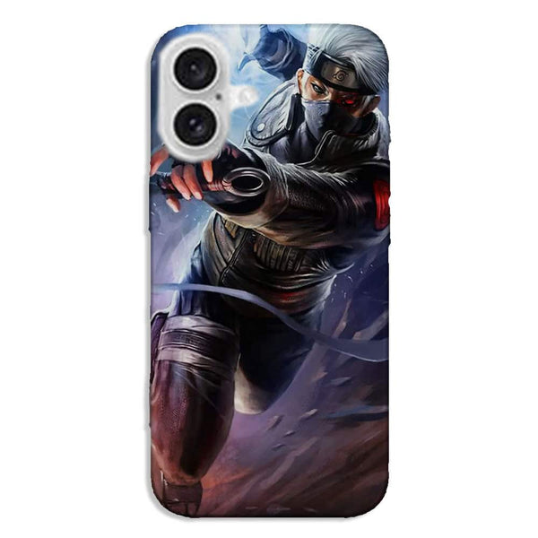 Coque iPhone 16 Naruto Kakashi Hatake Raikiri