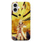 Coque iPhone 16 Naruto Kyubi Jaune