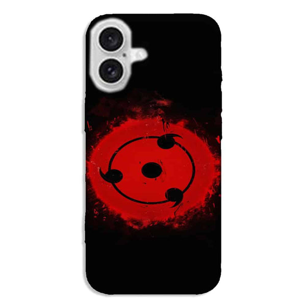 Coque iPhone 16 Naruto Mangekyou Sharingan