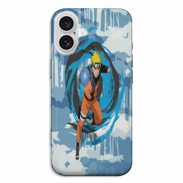 Coque iPhone 16 Naruto Rasengan