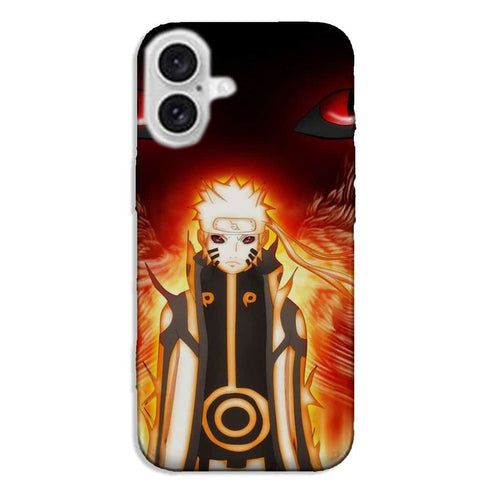 Coque iPhone 16 Naruto Kyubi mode kyubi