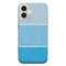 Coque iPhone 16 Pastel Bleu abstrait