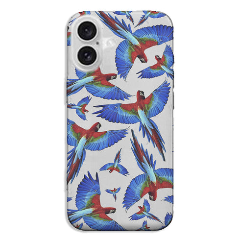 Coque iPhone 16 Perroquet