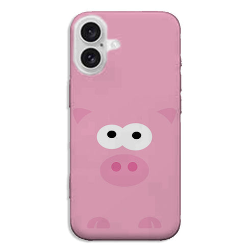 Coque iPhone 16 Pig Rosy
