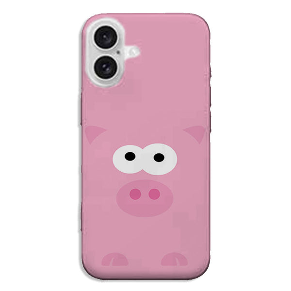 Coque iPhone 16 Pig Rosy