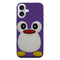 Coque iPhone 16 Pingouin Violet