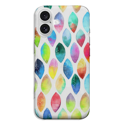 Coque A16 5G Plumes Watercolors pour Samsung galaxy