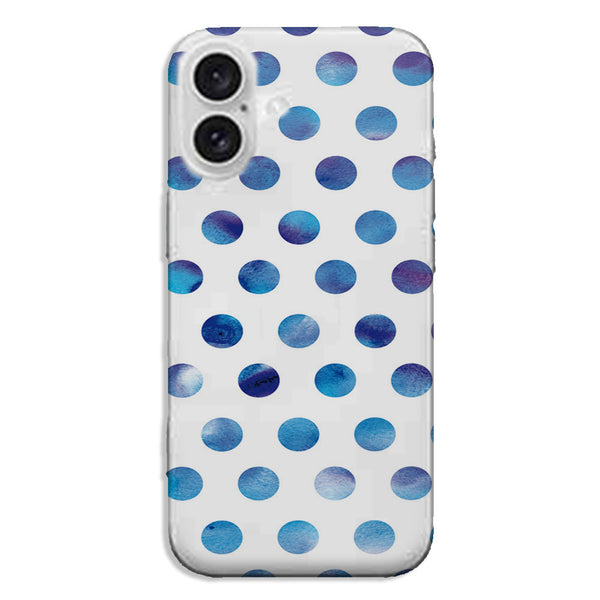 Coque pour iPhone 16 Space Polka dots