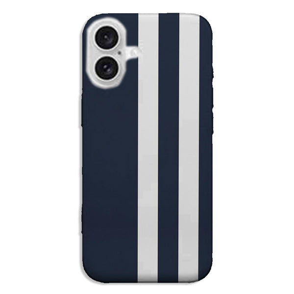 Coque pour iPhone 16 Racing Bleu