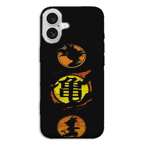 Coque iPhone 16 Goku Orange