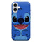 Coque iPhone 16 Stitch Blue