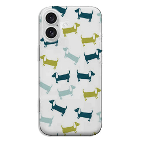 Coque iPhone 16 Teckel Folies