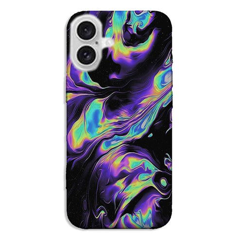 Coque pour iPhone 16 Liquid crystal