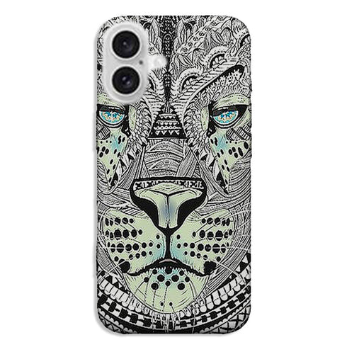 Coque iPhone 16 Tigre Azteque
