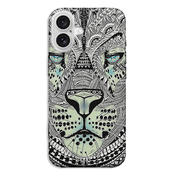 Coque iPhone 16 Tigre Azteque
