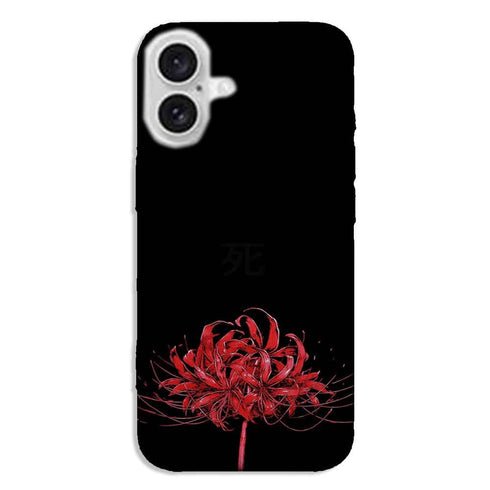 Coque iPhone 16 Tokyo Ghoul flower