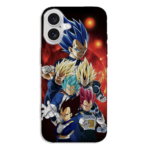 Coque iPhone 16 Vegeta Evolution