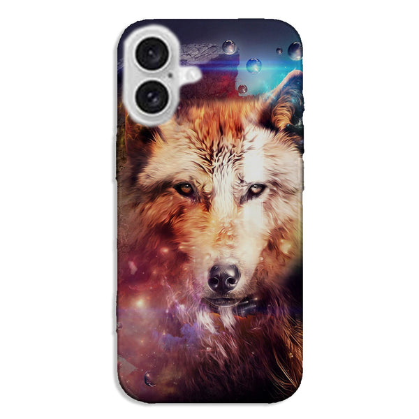 Coque iPhone 16 Wolf Imagine