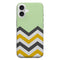 Coque iPhone 16 originale Zig Zag Menthe