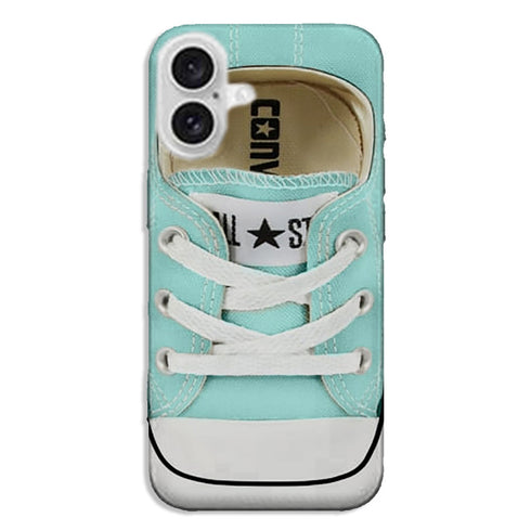 Coque iPhone 16 All Star Basket Shoes Tiffany