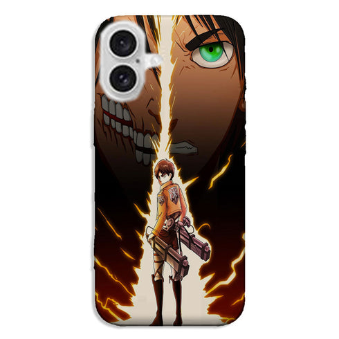 Coque iPhone 16 Attaque des Titans