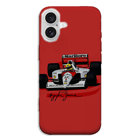 Coque iPhone 16 Ayrton Senna | Collection F1