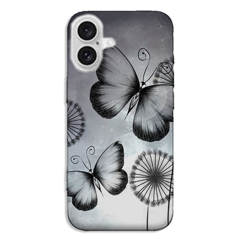Coque iPhone 16 Butterflies Dandelion