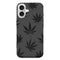 Coque pour iPhone 16 Canabis Leaf Pattern