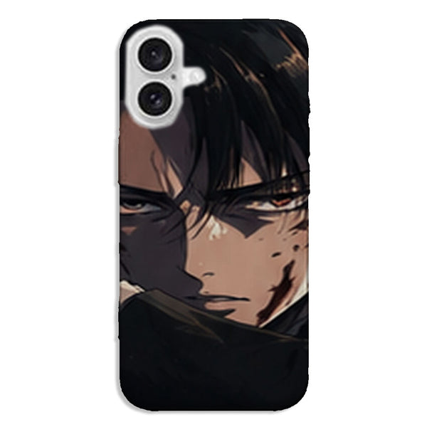 Coque Levi Ackerman Fureur du Caporal Attaque des Titans - coque silicone manga iPhone Samsung