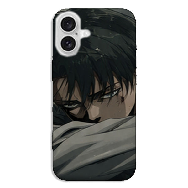 Coque Levi Ackerman Ombre du Soldat Attaque des Titans - coque silicone manga iPhone Samsung