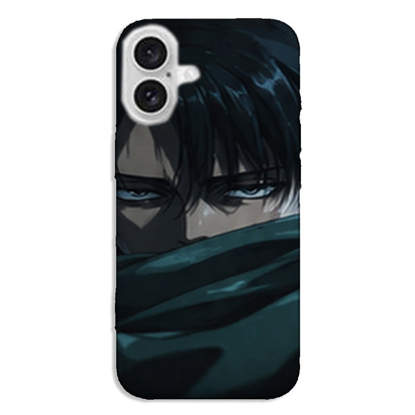 Coque Levi Ackerman Regard Glacial Attaque des Titans - coque silicone manga iPhone Samsung