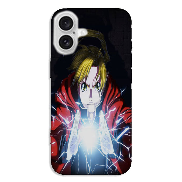 Coque iPhone 16 Edward Full Metal Alchemist