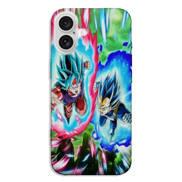 Coque iPhone 16 Goku Blue Kaioken
