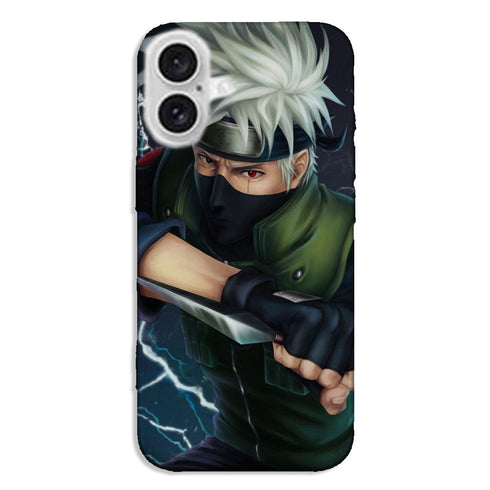 Coque iPhone 16 Kakashi Gothique